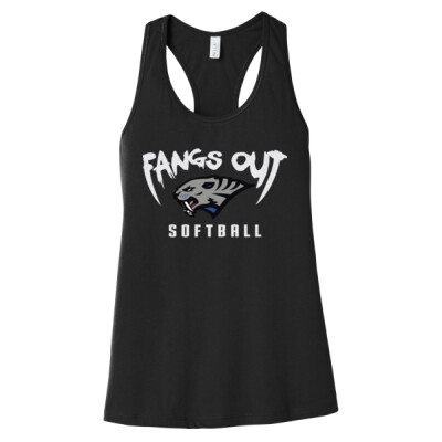 Glitter Fangs Out Flowy Tank Thumbnail